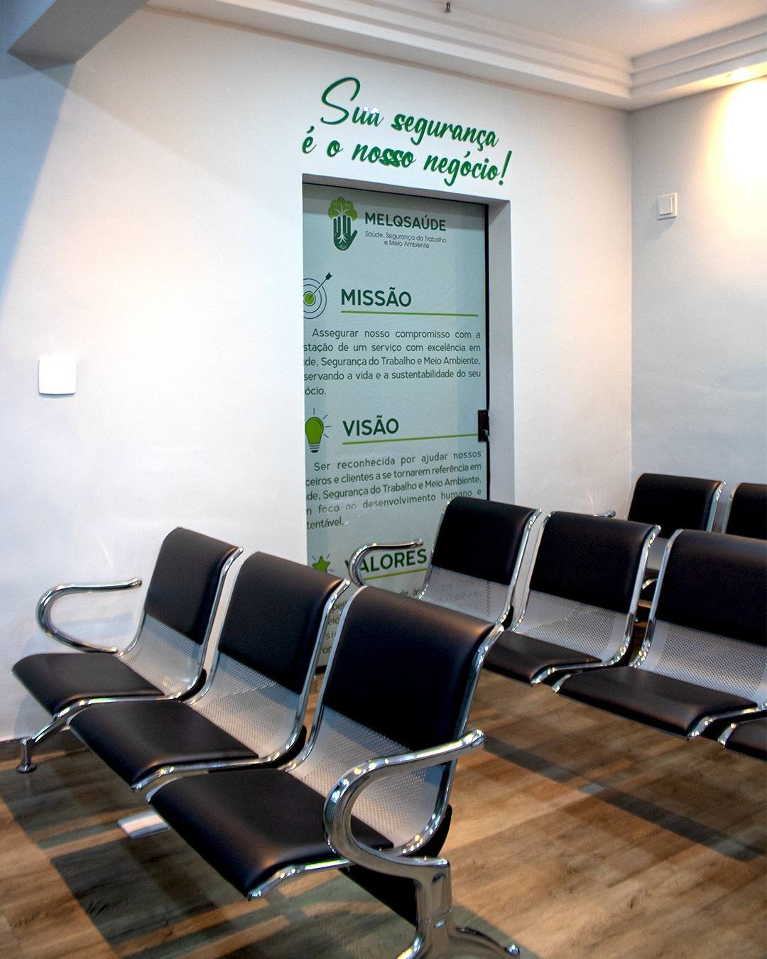 Recepção MELQSAÚDE — exames ocupacionais